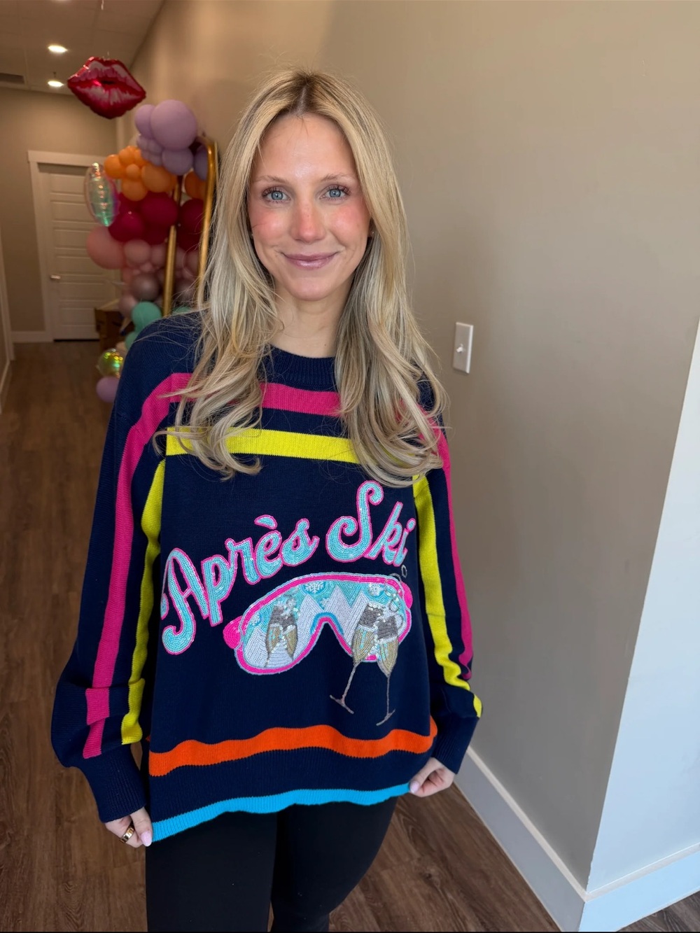 Queen of Sparkles | Ski Sweater.